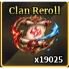 Clan rerolls x20000