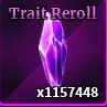 Trait reroll x75000