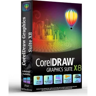 Coreldraw Graphics Suite X8 Lifetime 1 pc Instant Delivery