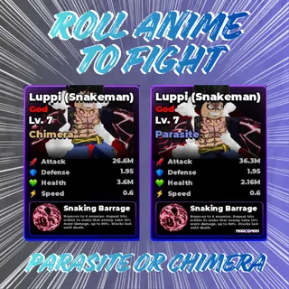 Luppi (God) | Roll Anime to Fight
