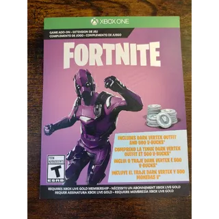 Fortnite Dark Vertex and 500 V-Bucks
