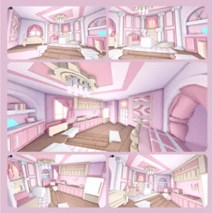 mini pink royale house