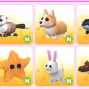 8 Random Neon Pets