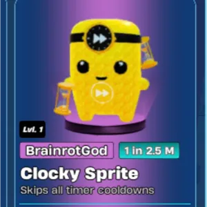 Clocky Sprite⏰