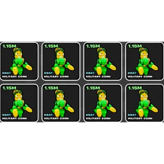 8 MILITARY CORNS