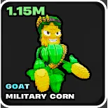 6 MILITARY CORNS