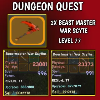 DUNGEON QUEST - BEAST MASTER SCYTE