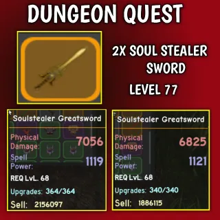DUNGEON QUEST - SOUL STEALER SWORD