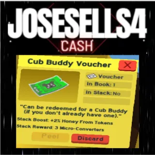 Cub Buddy Voucher BSS