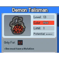 Demon talisman BSS