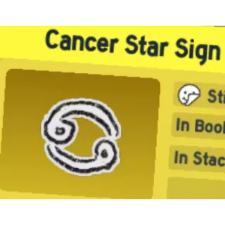 cance star sign BSS