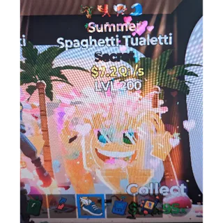 Summer Spaghetti Tualetti 