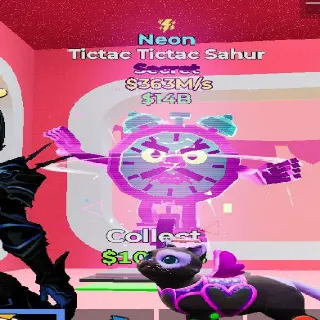 Tictac Tictac Sahur Neon