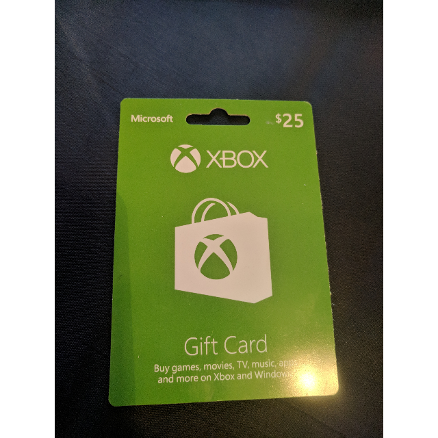  Xbox $25 Gift Card : Video Games