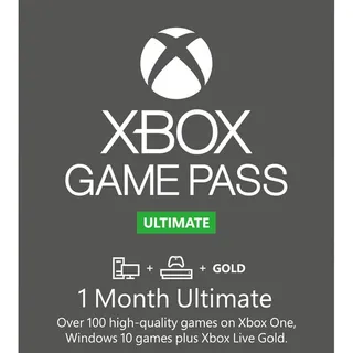 XBOX GAME PASS ULTIMATE 1 MONTH