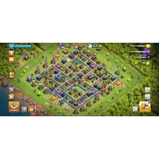 Clash of Clans TH13 Near Max Base and Troops / Cheap / Instant Delivery