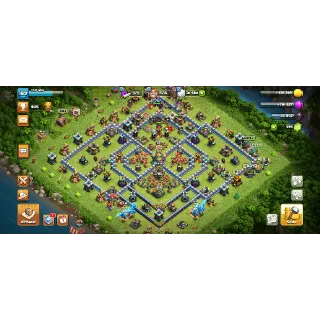 CHEAPEST ✨TH14 [SEMI MAX DEFENCE] ✨KING 68 , QUEEN 71 , WARDEN 51 , RC 16 ✨