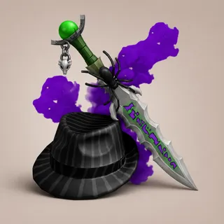 [BUNDLE] Infernal Undead Immortal Sword + Pinstripe fedora