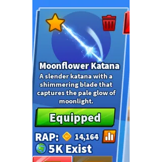Moonflower Katana