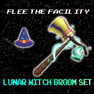 Lunar Witch Broom Set