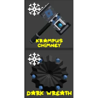 Krampus Chimney Set FTF BLACK FRIDAY