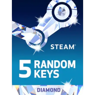 Random DIAMOND 5 Keys - Steam Key - GLOBAL