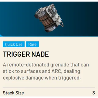 ARC RAIDERS Trigger Nade 50x