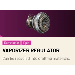 Vaporizer Regulator X2
