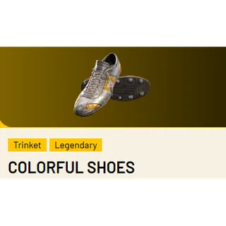 Colorful Shoes (Red, yellow, blue, purple) x1