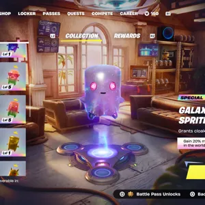 Galaxy Ghost Sprite