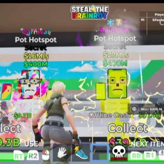 FORTNITE STEAL THE BRAIN