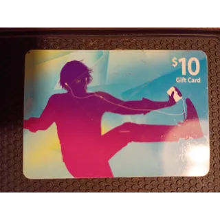 $10.00 USD Apple