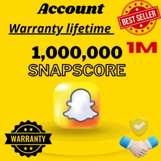 Snapchat Account With 1,000,000 (1M) Score Highest Quality / Snapchat Account With 1,000,000 (1M) Score Highest Quality ✅
