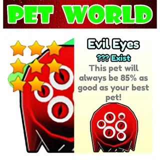 Pet World Evil Eyes