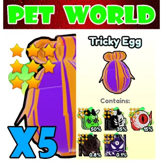 Pet World Tricky Egg