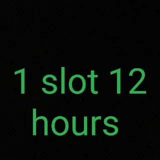1 Slot 12 Hours Partners