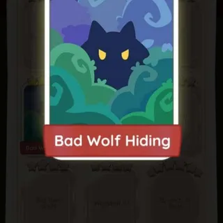 BAD WOLF HIDDING