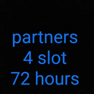 4 Slot 72 Hours Partner