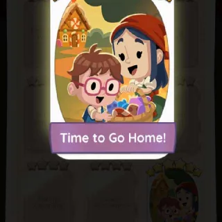 TIME TO GO HOME