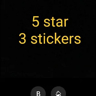 5 ⭐ . 3 Stickers Bundle
