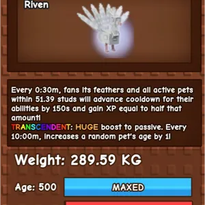 transcendent  albino pea