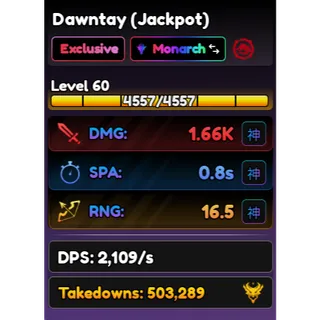 Shiny dante godly stats
