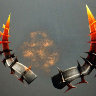 Collectibles Fiery Horns In Game Items Gameflip - roblox fiery horns