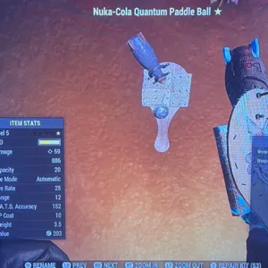 Nuka quantum paddle ball