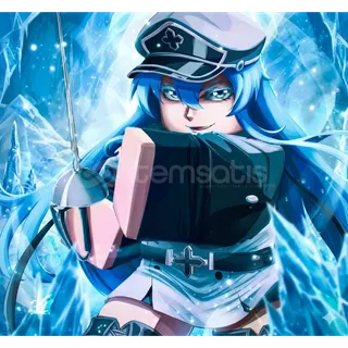 Esdeath Set with F and Title Pity