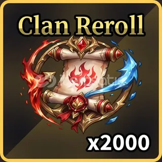2000 Clan Reroll