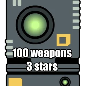 100 weapons 3 stars