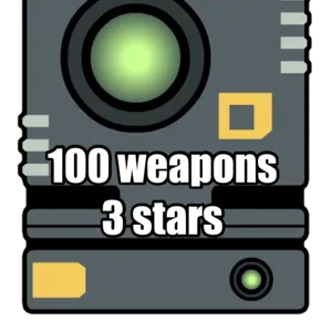 100 weapons 3 stars