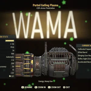 ported Gatling plasma