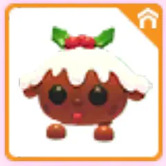 Christmas pudding pup